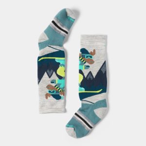 Kids' Wintersport Mountain Moose Over the Calf Socks